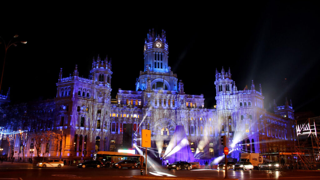 Palácio de Cibeles em Madrid