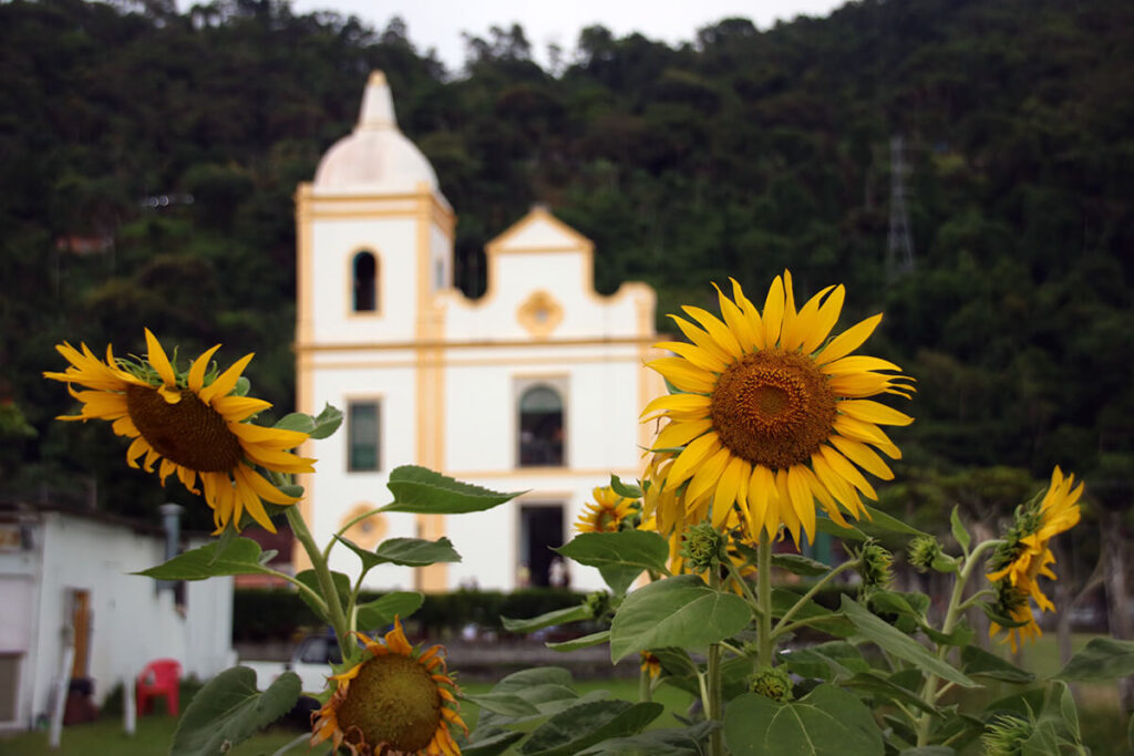 Igreja na Vila Histórica de Mambucaba